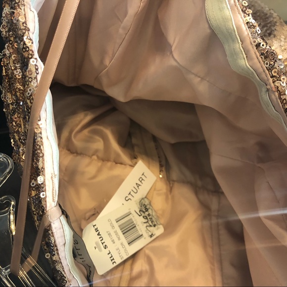 JILL JILL Stuart rose gold dress in size 10 NWT - Picture 6 of 8